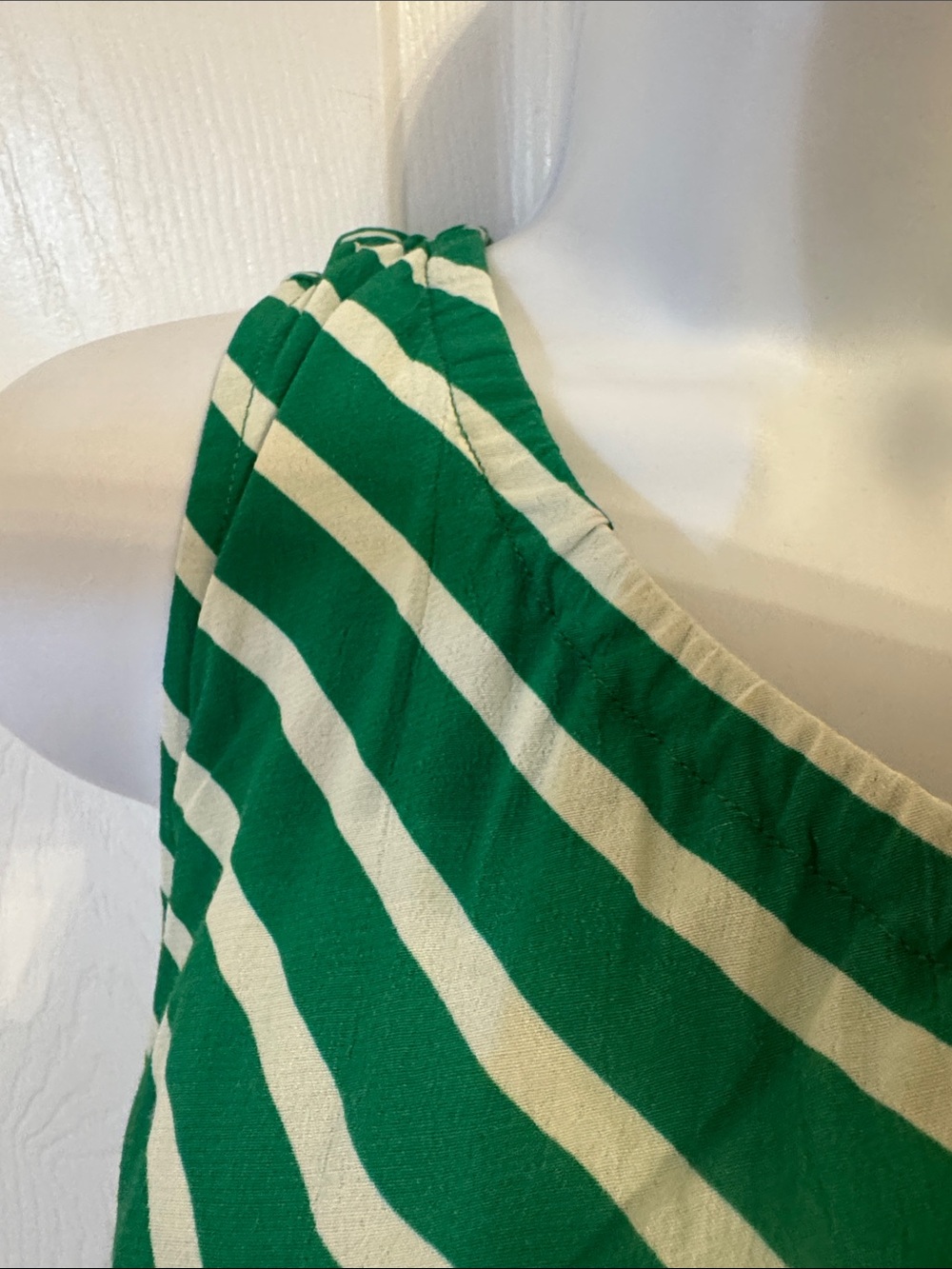 NWOT Landsend one shoulder stripped dress - Picture 11 of 12